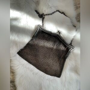 Vintage Chainmail Evening Bag